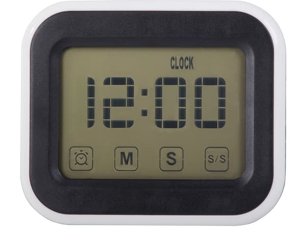 Elektronisk LCD vækkeur - Med alarm og digital display_MGF