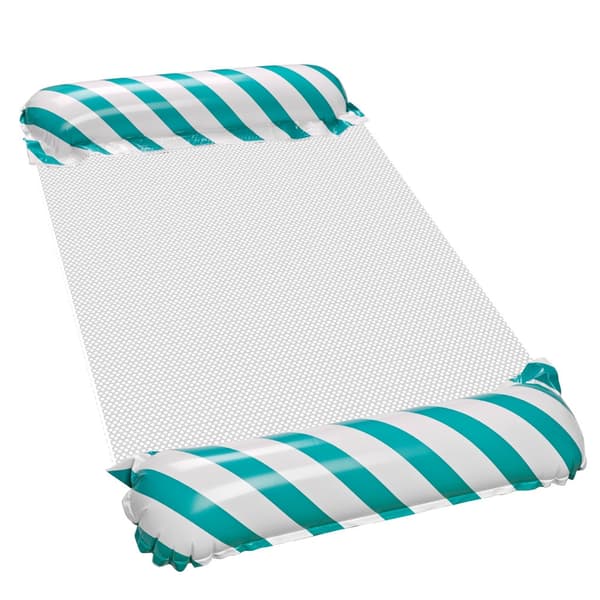 Poolmadras med net_MGF Blue
