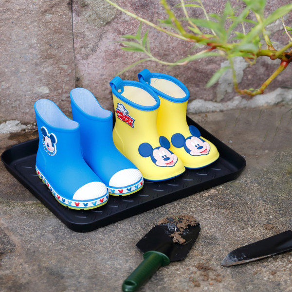 Plastik Sko Bakke Mud Boot Bakke 3-delt Universal Bakke Plastik Bakke Multifunktionel Bakke (Sæt af 3)