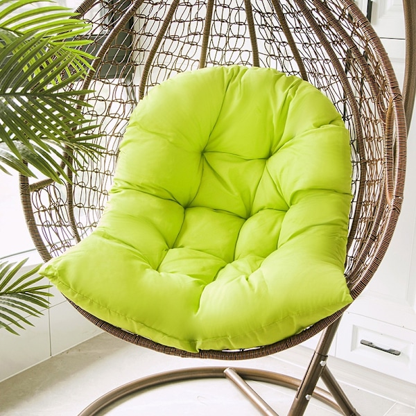 Havekurvepude i mange farver - Aftagelig til vask - Perfet Green Green Green 80*120cm