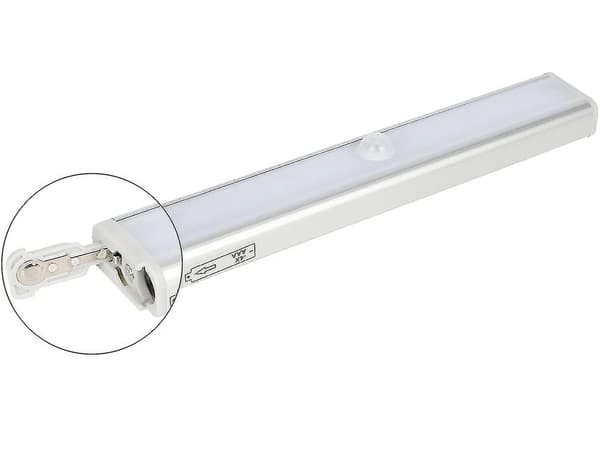 Garderobelampe Bevægelsessensor / Selvklæbende LED-lampe - 19 cm_MGF