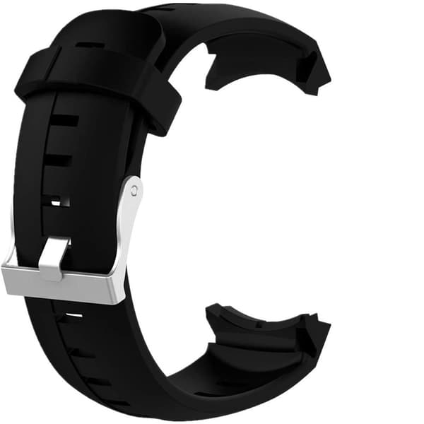 Silikoninen ranneke Suunto Spartan Sport/Ambit3 Vertical -kelloon, musta
