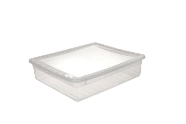Låda, behållare med lock 9l transparent KEEEPER_MGF