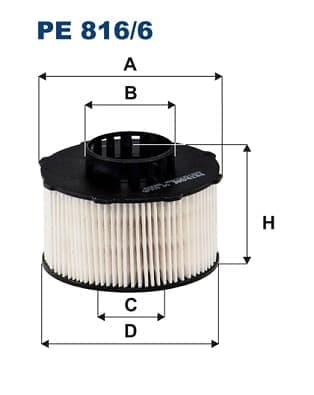 BRÄNSLEFILTER PE8166 FILTRON_MGF