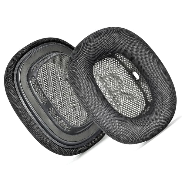 Ear Cushions for AirPods Max - Apple Fabric & Silicone Grey Grey