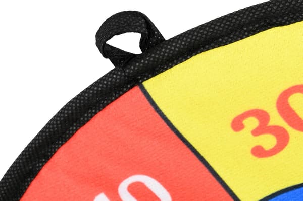 Dartskive barn borrelås Ø36 cm_MGF