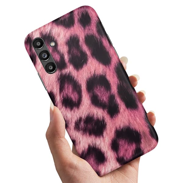 Samsung Galaxy S25 - Fodral/Mobilskal Rosa Leopard_MGF
