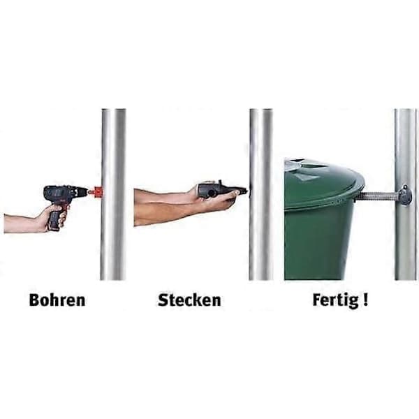 Regnvannsoppsamler (for nedløpsrør 70-100 mm, regnvannsoppsamler for regntønner, for takflater opptil 80 m) 503070, grå _MGF