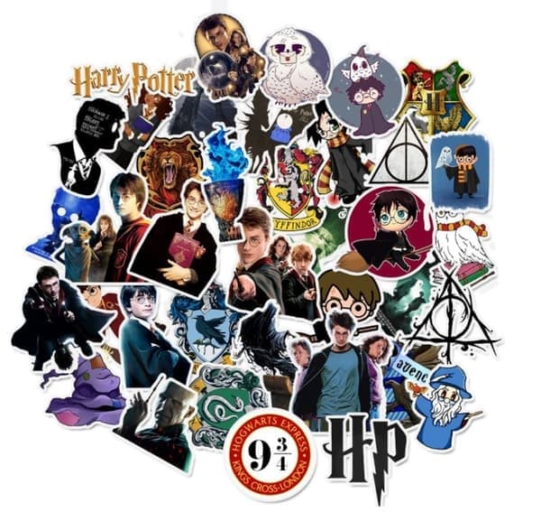 50 Harry Potter -tarraa - Perfekt_MGF