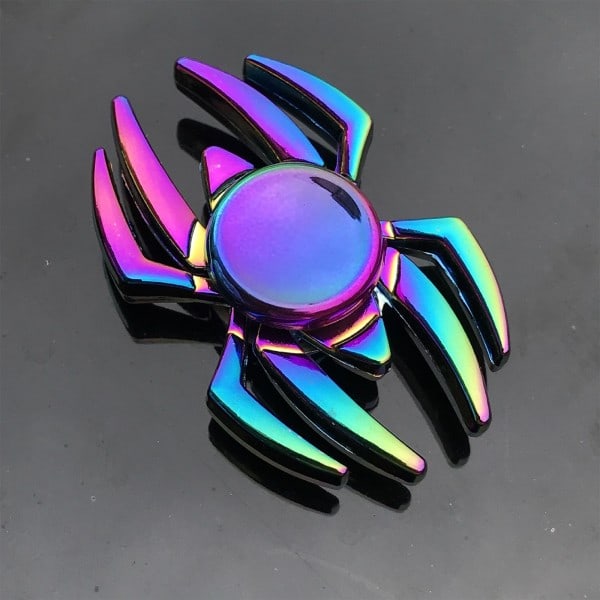 Metalliske Spindupper Højhastighedsrotation Finger Spinner Legetøj til Voksne Børn Fest Favorit Afspænding Fingertip Legetøj null - B