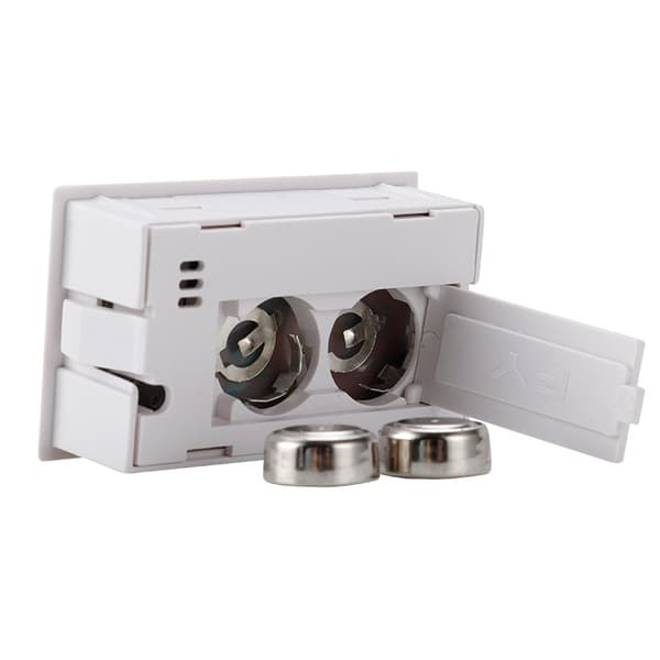 Mini digital hygrometer / termometer 5-pak Hvid White