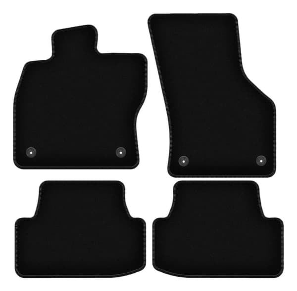BASIC svarte velourmatter for: Seat Arona crossover (2017-)_MGF