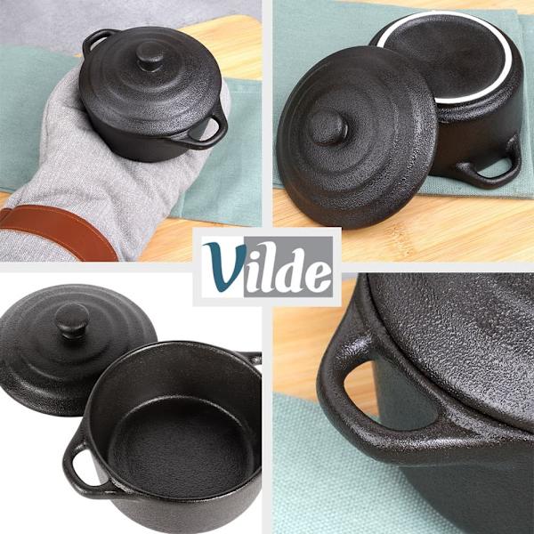 Porcelænsbageform med låg 300 ml_MGF