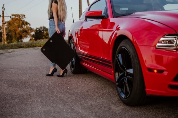 Sorte velourmåtter til: Daewoo Rezzo minivan (2000-2011)_MGF