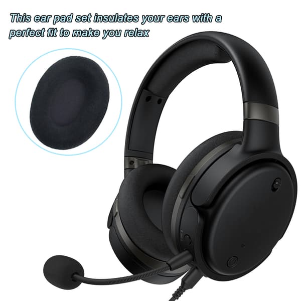 Earpads for Kingston KHX-HSCP HyperX Cloud II Black Flannel Earpads FlannelEarpads