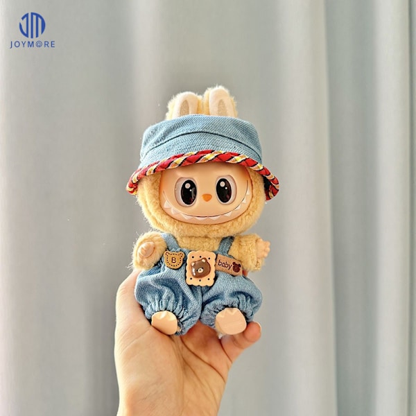 /NC/POP MART Labubu Macaron Legetøj Have a Seat Labubu Tøjsæt og Tilbehør Labubu Tøj 17cm Designere 34