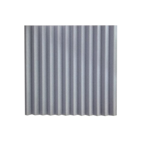 Ääntä vaimentavat vaahtomuovipaneelit harmaa 24 kpl M Grey M