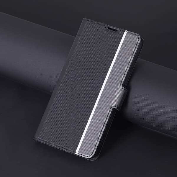 INF Suojaava PU-nahkakotelo Redmi Note 14 Pro/Pro+ (Global) - Musta