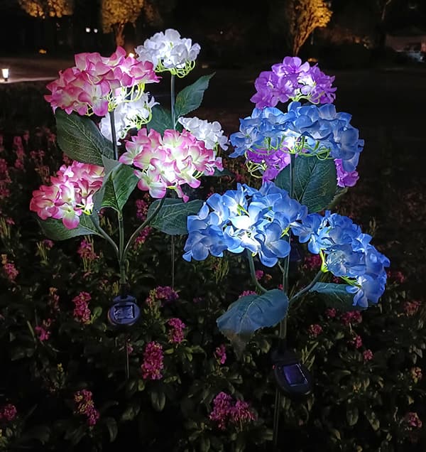 (Rosa) solcellsträdgårdslampa, trädgård_MGF