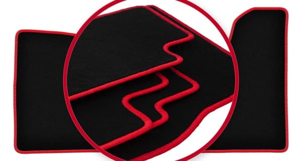 CARLUX-RED bilmatter for: Microcar Virgo microcar (0)_MGF