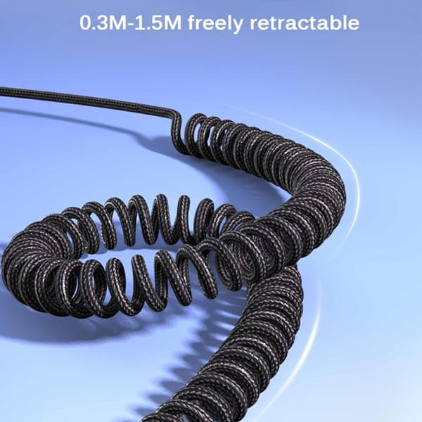 Bluetooth-Aux-kabel til bilen/Aux Bluetooth-adapter til bil Grå Grey