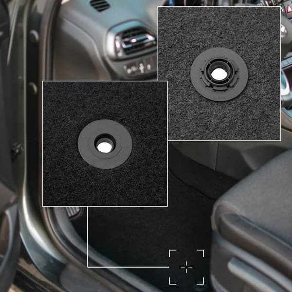 BASIC sorte velourmåtter til: Peugeot 301 sedan (2012-)_MGF