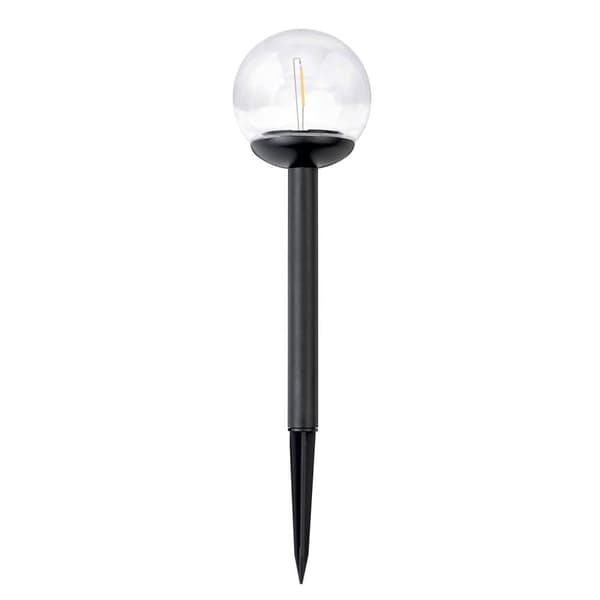 Solcellelampe, transparent kule, 4 stk. Ilumen LS-103_MGF