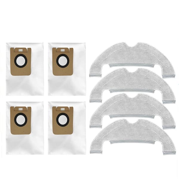 8-delt tilbehørssett for Dreame Bot D10 Plus/RLS3D/Z10 Pro/L10 Plus