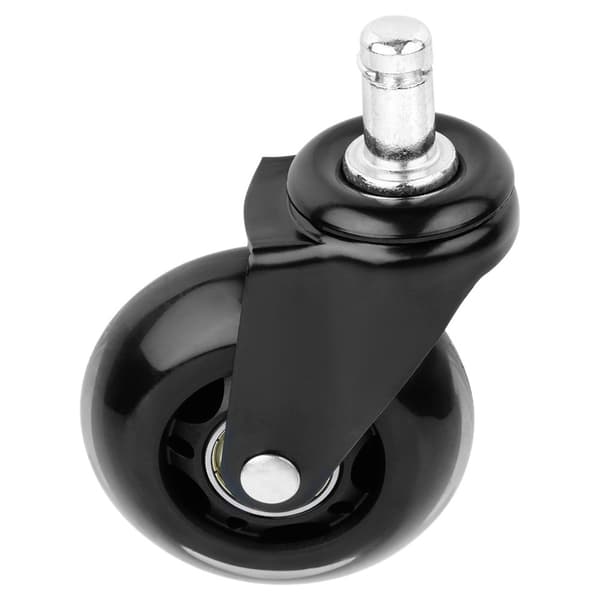 IKEA-tuolinpyörät, kumi, 6,3 cm / 10 mm, 5 kpl._MGF