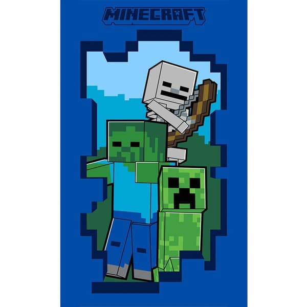 Minecraft Beware pyyhe & kasvopyyhe 30×50 cm_MGF