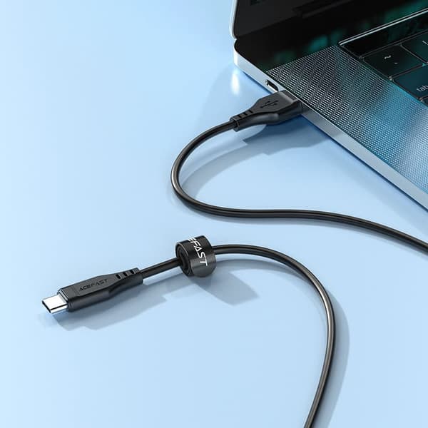 Telefonkabel USB - USB-C 3A 1,2m hvid_MGF