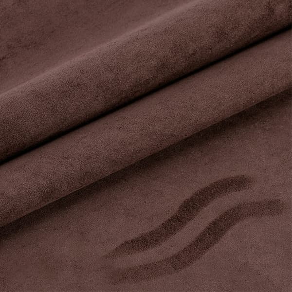 Self-adhesive suede fabric patch coffee XL coffee XL