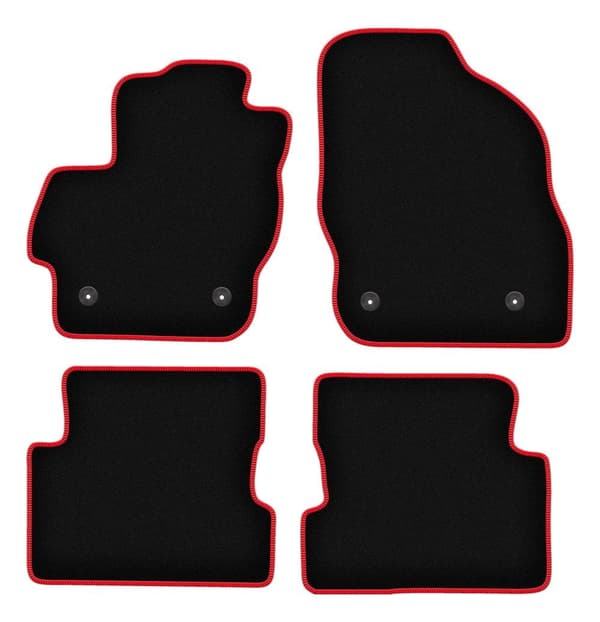 CARLUX-RED bilmåtter til: Mazda 3 II BL hatchback, sedan (2008-2013)_MGF