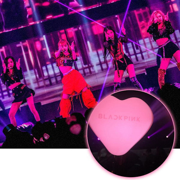 Blackpink Kpop Led-lamppu Konserttilamppu Hiphop Valokeppi Fluoresoiva Tikku Faneille