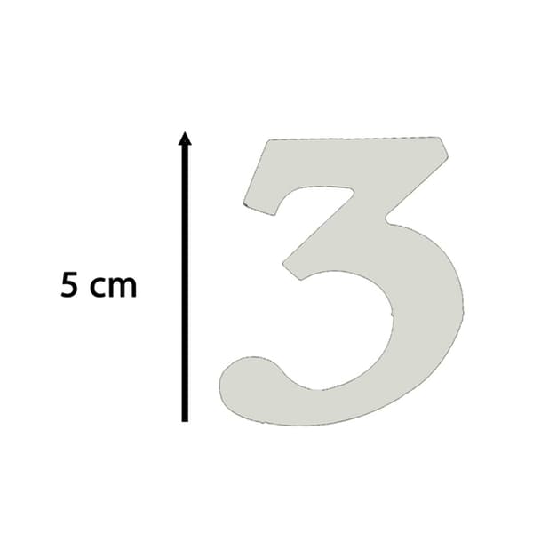 Väggur / Väggklocka med Lösa Siffror - 70-130 cm_MGF Silver