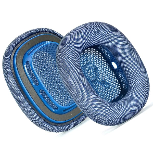 Ear Cushions for AirPods Max - Apple Fabric & Silicone Blue Blue