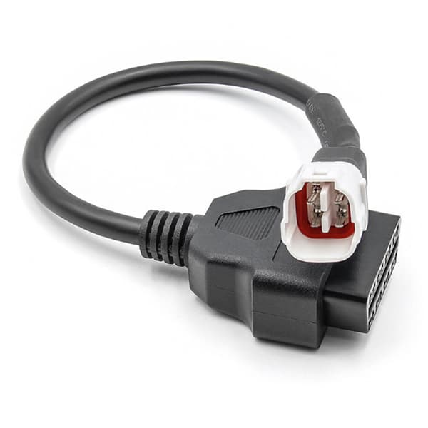 Biladapterkabelstik OBD til 4 PIN USB-interface til motorcykel