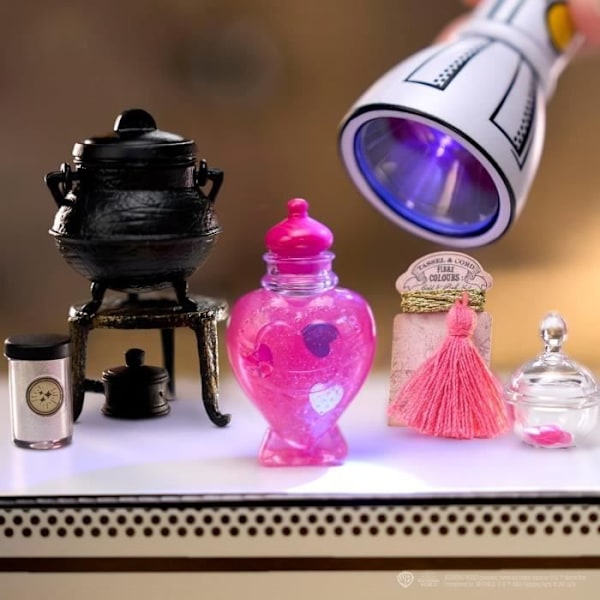 MGA Miniverse - Harry Potter - Kreativ Leg - Ikoniske Eliksirer - Kreative og Dekorative Resin Fritidsaktiviteter - Ikke-spiselig - 8 år