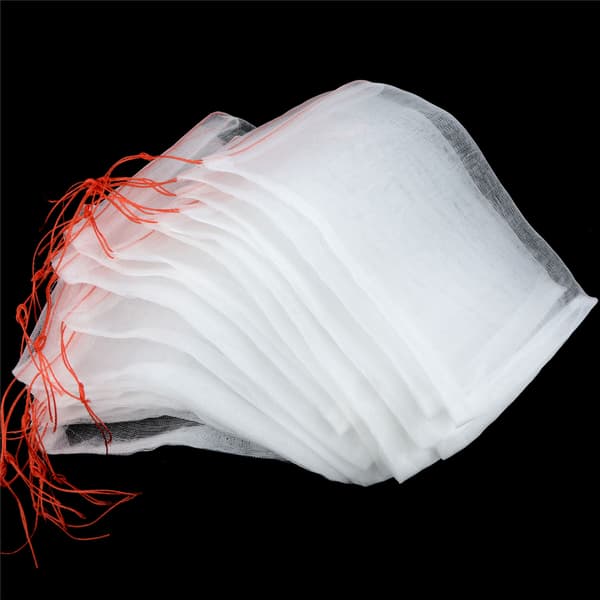 (50 pcs) 25*15cm Nylon Mesh Bag Seed Bag Large Seed Soaking Bag Fruit Insect-Proof Gauze