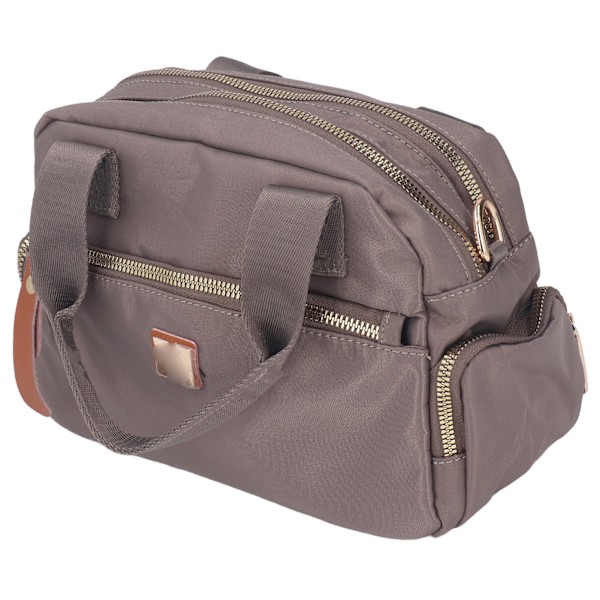Håndveske Håndveske Lang Rem Vakker Design Nylon Enkelsidig Skulderveske for Strandfest Reise Melk Farge 27x11x18cm / 10.63x4.33x7.09in Tea