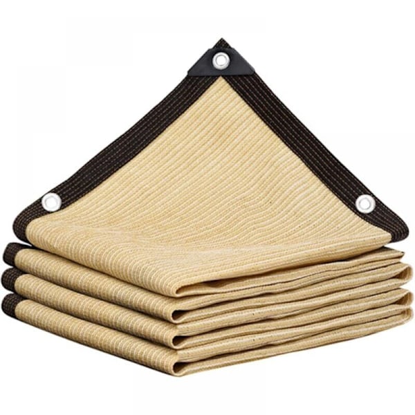 Sun Sail for Patio, Pergola Shade, Garden Sun Sail, Shade Net with Perforations, 3 x 4 m