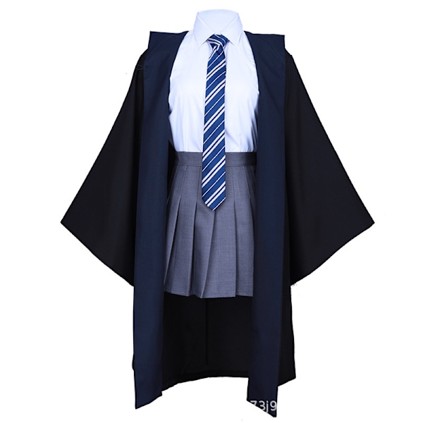 Harry Potter magisk kappe cosplay barnkappe kappe Potter kostyme Halloween klær trollmann kappe-FCL Ravenclaw【Blue Robe】 Adult L [175-185]