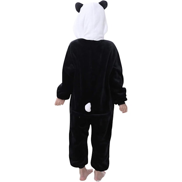 Barn/Unisex Fancy Dress Djurdräkt Onesie Pyjamas Jumpsuit Cosplay Kigurumi Jul Halloween Maskerad panda 100