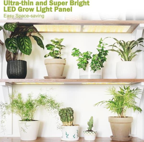LED-valopaneelit kasveille - EU-adapteri