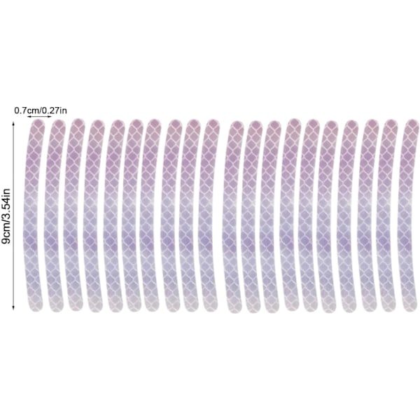 Reflekterende Felgstrimler Klistremerke - Dekal for Advarsel på Dekk Färgglad 1