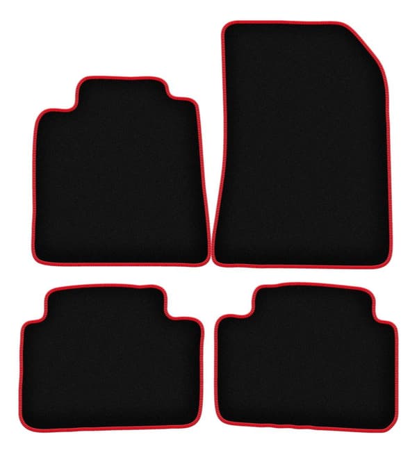 CARLUX-RED bilmåtter til: Renault Vel Satis liftback, hatchback (2001-2010)_MGF