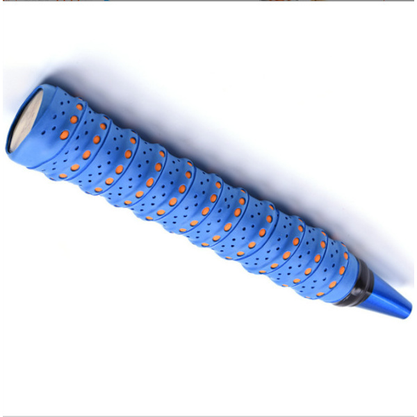 Badmintonracketgrep - absorberende og sklisikkert blått Blue