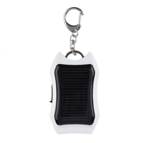 Solcellelader Mini Nøkkelring Solcellelader 1200MAH Nødlader, QWER244_MGF