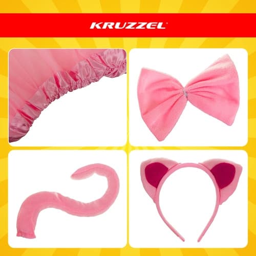 Kattkostyme for barn - 4 deler_MGF Pink