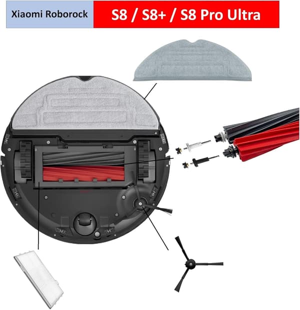 Tillbehörssats för Roborock S8 / S8+ / S8 Pro Ultra_MGF
